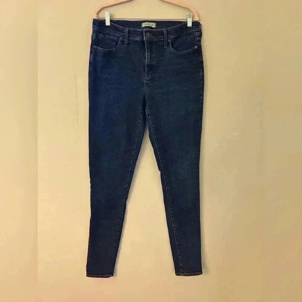 Madewell 9” Mid-Rise Skinny Jeans Size 32tl